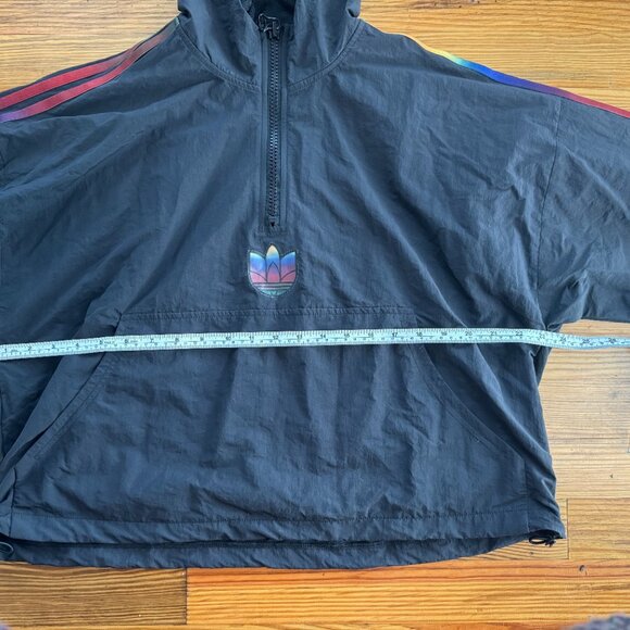 Adidas PRIDE Pullover Crop Jacket - Picture 4 of 5